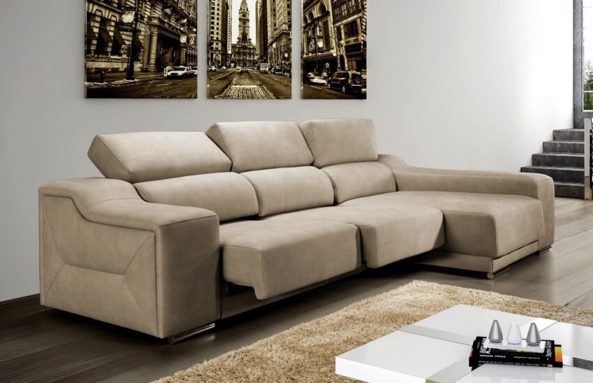 sofa chaise longue modena
